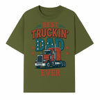 Best Truckin' Dad Ever Vintage Graphic Tee, Truck Driver Gift, Father's Day Apparel, Cool Dad Shirt, Heavy-Duty Design - T-shirt 1758556416036.jpg