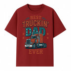 Best Truckin' Dad Ever Vintage Graphic Tee, Truck Driver Gift, Father's Day Apparel, Cool Dad Shirt, Heavy-Duty Design - T-shirt 1758556416577.jpg