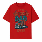 Best Truckin' Dad Ever Vintage Graphic Tee, Truck Driver Gift, Father's Day Apparel, Cool Dad Shirt, Heavy-Duty Design - T-shirt 1758556416812.jpg