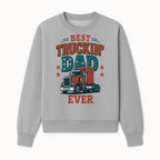 Best Truckin' Dad Ever Vintage Graphic Tee, Truck Driver Gift, Father's Day Apparel, Cool Dad Shirt, Heavy-Duty Design - Sweatshirt 1758556418412.jpg