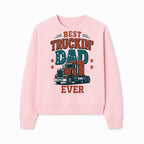 Best Truckin' Dad Ever Vintage Graphic Tee, Truck Driver Gift, Father's Day Apparel, Cool Dad Shirt, Heavy-Duty Design - Sweatshirt 1758556419208.jpg