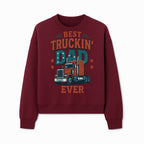 Best Truckin' Dad Ever Vintage Graphic Tee, Truck Driver Gift, Father's Day Apparel, Cool Dad Shirt, Heavy-Duty Design - Sweatshirt 1758556419321.jpg