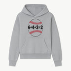 Baseball Math Design T-Shirt, Funny Sports Equation Gift for Players, Coaches, and Fans, Unique Red and Black Graphic Tee - Hoodie 1758558720114.jpg