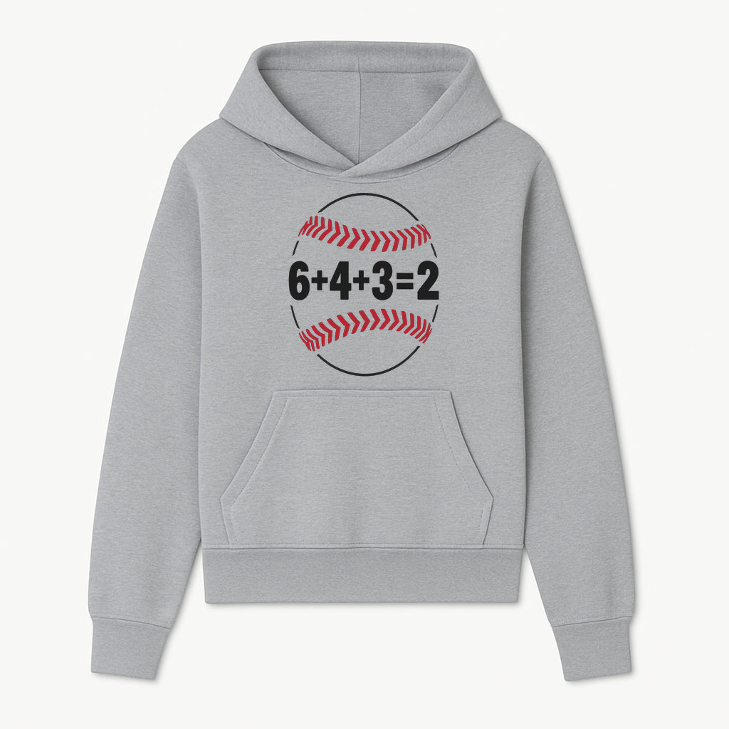 Baseball Math Design T-Shirt, Funny Sports Equation Gift for Players, Coaches, and Fans, Unique Red and Black Graphic Tee - Hoodie 1758558720114.jpg