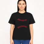 Baseball Math Design T-Shirt, Funny Sports Equation Gift for Players, Coaches, and Fans, Unique Red and Black Graphic Tee - T-shirt 1758558724459.jpg