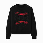 Baseball Math Design T-Shirt, Funny Sports Equation Gift for Players, Coaches, and Fans, Unique Red and Black Graphic Tee - Sweatshirt 1758558724746.jpg