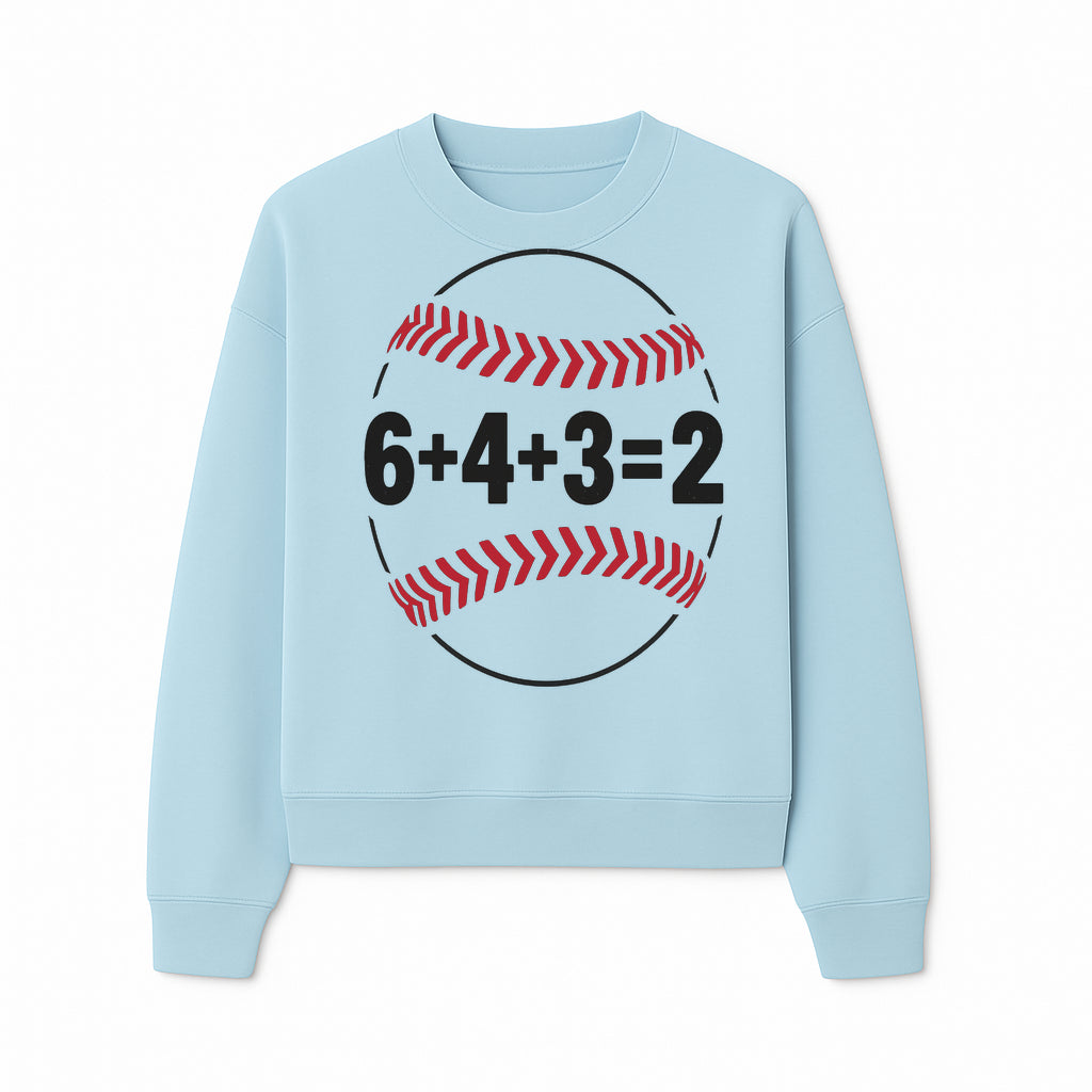 Baseball Math Design T-Shirt, Funny Sports Equation Gift for Players, Coaches, and Fans, Unique Red and Black Graphic Tee - Sweatshirt 1758558725279.jpg