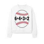 Baseball Math Design T-Shirt, Funny Sports Equation Gift for Players, Coaches, and Fans, Unique Red and Black Graphic Tee - Sweatshirt 1758558726097.jpg