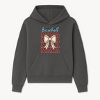 Baseball Mama T-Shirt with Bow, Cute Baseball Mom Graphic Tee, Softball Cheer Design for Sports Lovers and Fan Gifts - Hoodie 1758558728999.jpg