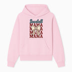 Baseball Mama T-Shirt with Bow, Cute Baseball Mom Graphic Tee, Softball Cheer Design for Sports Lovers and Fan Gifts - Hoodie 1758558729600.jpg