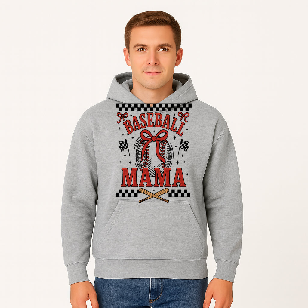 Baseball Mama Graphic Tee - Cute Sports Shirt for Baseball Moms, Softball Mom Gift, Vintage Style, Perfect for Game Day - Hoodie 1758558733663.jpg