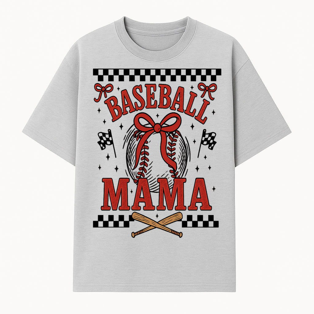 Baseball Mama Graphic Tee - Cute Sports Shirt for Baseball Moms, Softball Mom Gift, Vintage Style, Perfect for Game Day - T-shirt 1758558733962.jpg