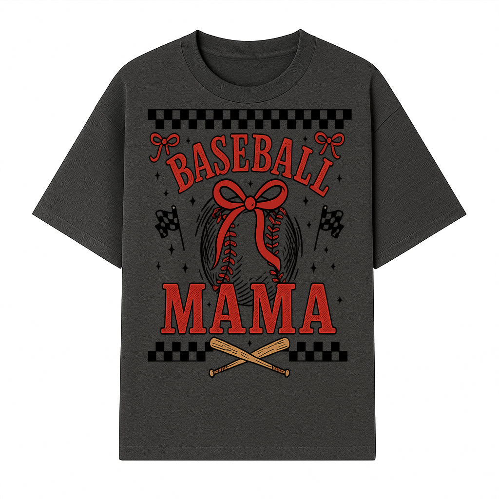 Baseball Mama Graphic Tee - Cute Sports Shirt for Baseball Moms, Softball Mom Gift, Vintage Style, Perfect for Game Day - T-shirt 1758558734204.jpg