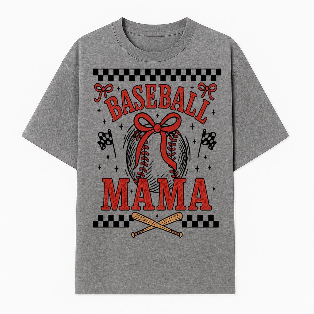 Baseball Mama Graphic Tee - Cute Sports Shirt for Baseball Moms, Softball Mom Gift, Vintage Style, Perfect for Game Day - T-shirt 1758558734502.jpg