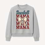 Baseball Mama T-Shirt with Bow, Cute Baseball Mom Graphic Tee, Softball Cheer Design for Sports Lovers and Fan Gifts - Sweatshirt 1758558735148.jpg