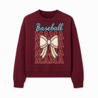 Baseball Mama T-Shirt with Bow, Cute Baseball Mom Graphic Tee, Softball Cheer Design for Sports Lovers and Fan Gifts - Sweatshirt 1758558735612.jpg