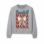 Baseball Mama T-Shirt with Bow, Cute Baseball Mom Graphic Tee, Softball Cheer Design for Sports Lovers and Fan Gifts - Sweatshirt 1758558736030.jpg
