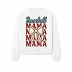 Baseball Mama T-Shirt with Bow, Cute Baseball Mom Graphic Tee, Softball Cheer Design for Sports Lovers and Fan Gifts - Sweatshirt 1758558736153.jpg