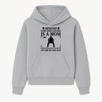 Behind Every Good Catcher Is A Mom - Humorous Sports Mom Shirt, Perfect for Catcher Moms, Softball/ Baseball Gifts - Hoodie 1758558737610.jpg
