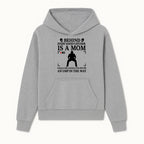 Behind Every Good Catcher Is A Mom - Humorous Sports Mom Shirt, Perfect for Catcher Moms, Softball/ Baseball Gifts - Hoodie 1758558738117.jpg