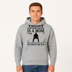 Behind Every Good Catcher Is A Mom - Humorous Sports Mom Shirt, Perfect for Catcher Moms, Softball/ Baseball Gifts - Hoodie 1758558740239.jpg