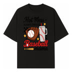 Baseball Mama Hot Mess Always Stressed Graphic Tee for Moms, Sports Fans Fun Baseball Theme Shirt - T-shirt 1758558741165.jpg