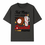 Baseball Mama Hot Mess Always Stressed Graphic Tee for Moms, Sports Fans Fun Baseball Theme Shirt - T-shirt 1758558741300.jpg
