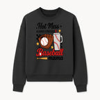Baseball Mama Hot Mess Always Stressed Graphic Tee for Moms, Sports Fans Fun Baseball Theme Shirt - Sweatshirt 1758558744195.jpg