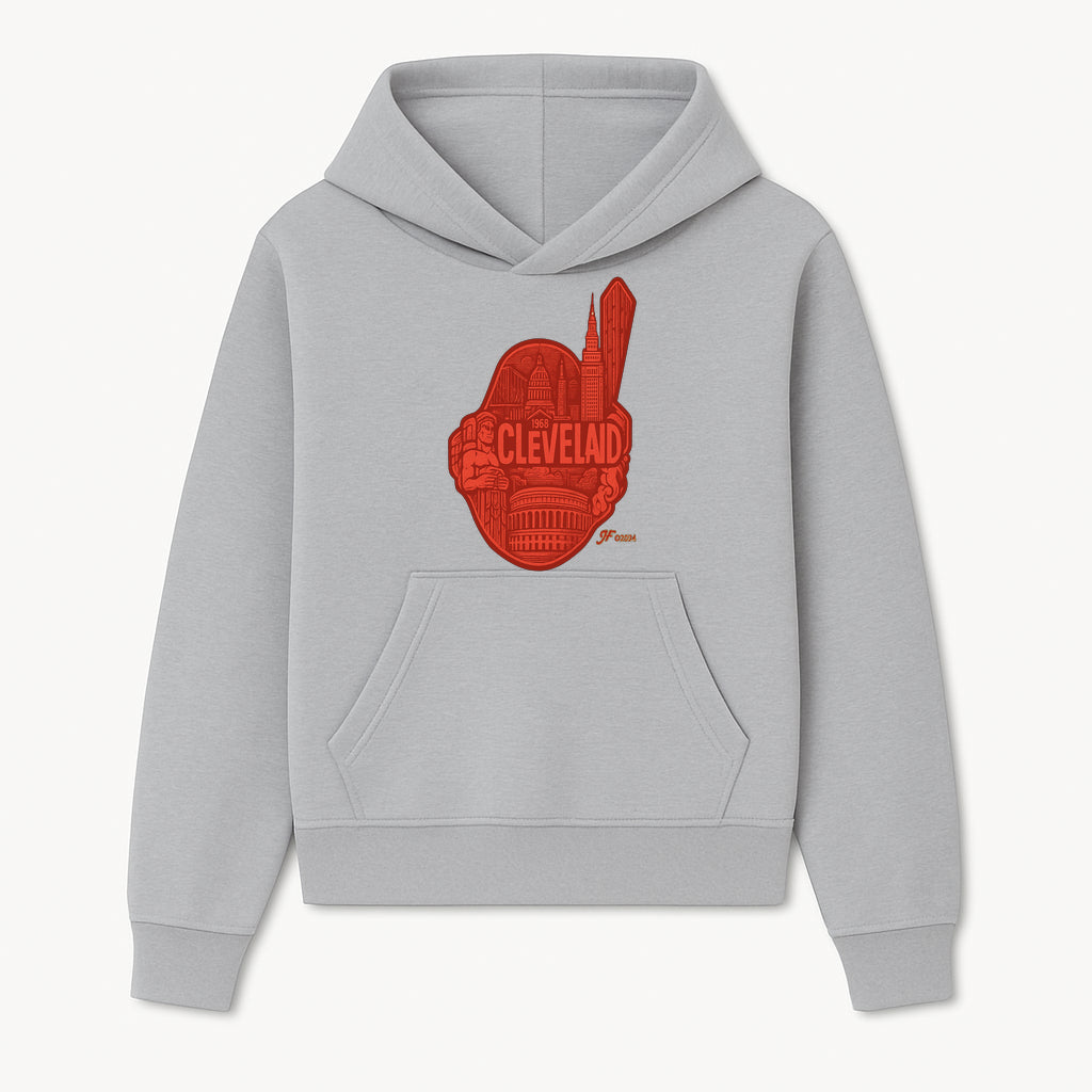 Cleveland Retro 1968 Graphic T-Shirt, Vintage Landmark Design, City Pride Apparel, Gift for Cleveland Fans, Urban Streetwear - Hoodie 1758558744588.jpg