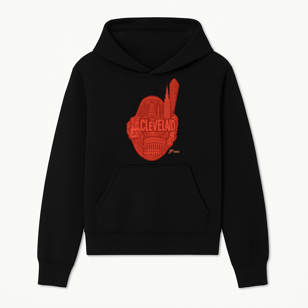 Cleveland Retro 1968 Graphic T-Shirt, Vintage Landmark Design, City Pride Apparel, Gift for Cleveland Fans, Urban Streetwear - Hoodie 1758558744705.jpg