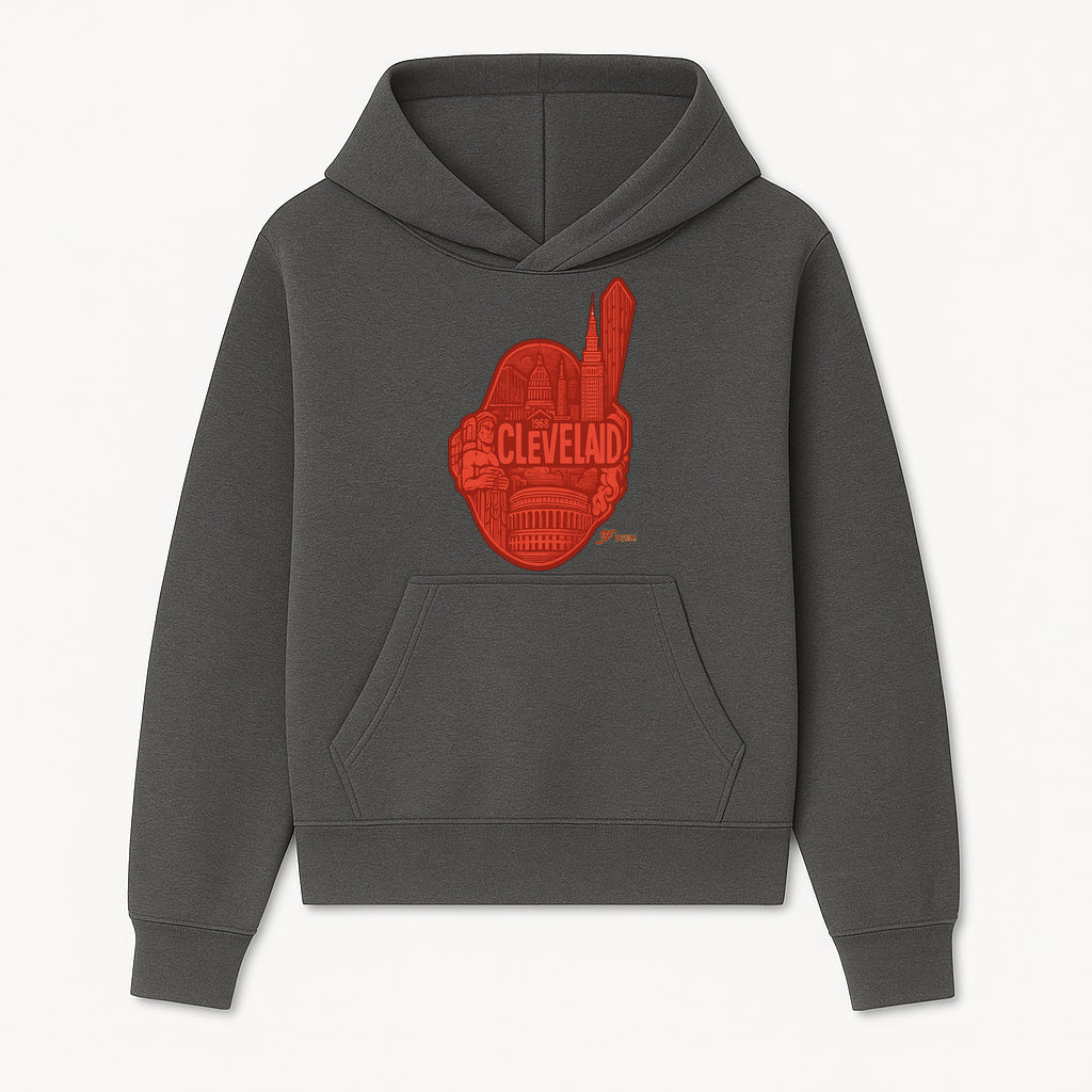 Cleveland Retro 1968 Graphic T-Shirt, Vintage Landmark Design, City Pride Apparel, Gift for Cleveland Fans, Urban Streetwear - Hoodie 1758558744827.jpg