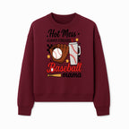 Baseball Mama Hot Mess Always Stressed Graphic Tee for Moms, Sports Fans Fun Baseball Theme Shirt - Sweatshirt 1758558744828.jpg