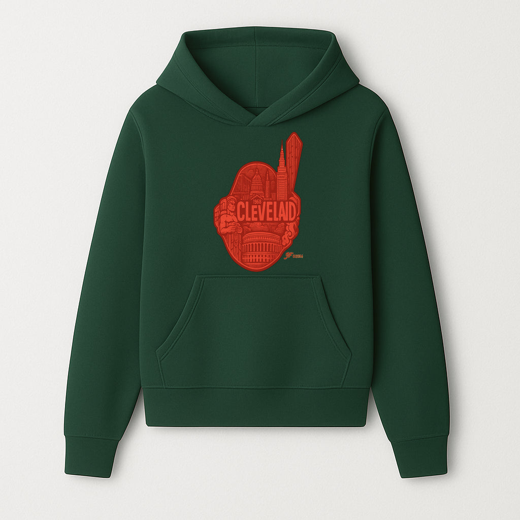 Cleveland Retro 1968 Graphic T-Shirt, Vintage Landmark Design, City Pride Apparel, Gift for Cleveland Fans, Urban Streetwear - Hoodie 1758558744959.jpg