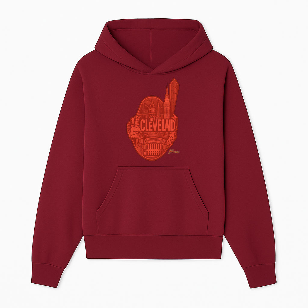 Cleveland Retro 1968 Graphic T-Shirt, Vintage Landmark Design, City Pride Apparel, Gift for Cleveland Fans, Urban Streetwear - Hoodie 1758558745631.jpg