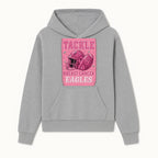 Breast Cancer Awareness Football Shirt - Tackle Cancer Eagles Pink Graphic Tee for Supporters and Fans - Hoodie 1758558747681.jpg