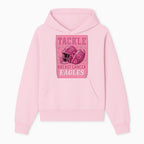 Breast Cancer Awareness Football Shirt - Tackle Cancer Eagles Pink Graphic Tee for Supporters and Fans - Hoodie 1758558747940.jpg