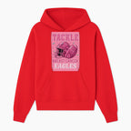 Breast Cancer Awareness Football Shirt - Tackle Cancer Eagles Pink Graphic Tee for Supporters and Fans - Hoodie 1758558748381.jpg