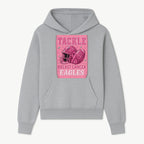 Breast Cancer Awareness Football Shirt - Tackle Cancer Eagles Pink Graphic Tee for Supporters and Fans - Hoodie 1758558748509.jpg