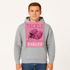 Breast Cancer Awareness Football Shirt - Tackle Cancer Eagles Pink Graphic Tee for Supporters and Fans - Hoodie 1758558749748.jpg