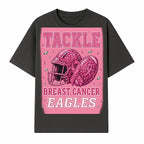 Breast Cancer Awareness Football Shirt - Tackle Cancer Eagles Pink Graphic Tee for Supporters and Fans - T-shirt 1758558750367.jpg
