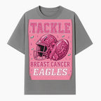 Breast Cancer Awareness Football Shirt - Tackle Cancer Eagles Pink Graphic Tee for Supporters and Fans - T-shirt 1758558750623.jpg