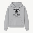 Anti-Social Club Fence Sitting Chair Art Print - Humor Home Decor for Introverts - Please Sit Over There - Hoodie 1758558755632.jpg