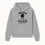 Anti-Social Club Fence Sitting Chair Art Print - Humor Home Decor for Introverts - Please Sit Over There - Hoodie 1758558756213.jpg