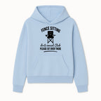 Anti-Social Club Fence Sitting Chair Art Print - Humor Home Decor for Introverts - Please Sit Over There - Hoodie 1758558756352.jpg