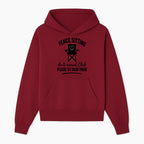Anti-Social Club Fence Sitting Chair Art Print - Humor Home Decor for Introverts - Please Sit Over There - Hoodie 1758558756584.jpg