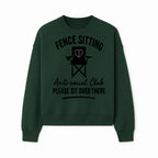 Anti-Social Club Fence Sitting Chair Art Print - Humor Home Decor for Introverts - Please Sit Over There - Sweatshirt 1758558761974.jpg