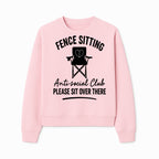 Anti-Social Club Fence Sitting Chair Art Print - Humor Home Decor for Introverts - Please Sit Over There - Sweatshirt 1758558762385.jpg