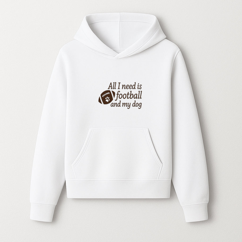 All I Need is Football and My Dog Wall Art - Perfect Gift for Dog Lovers and Football Fans - Hoodie 1758559960914.jpg