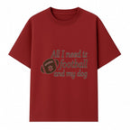 All I Need is Football and My Dog Wall Art - Perfect Gift for Dog Lovers and Football Fans - T-shirt 1758559963086.jpg