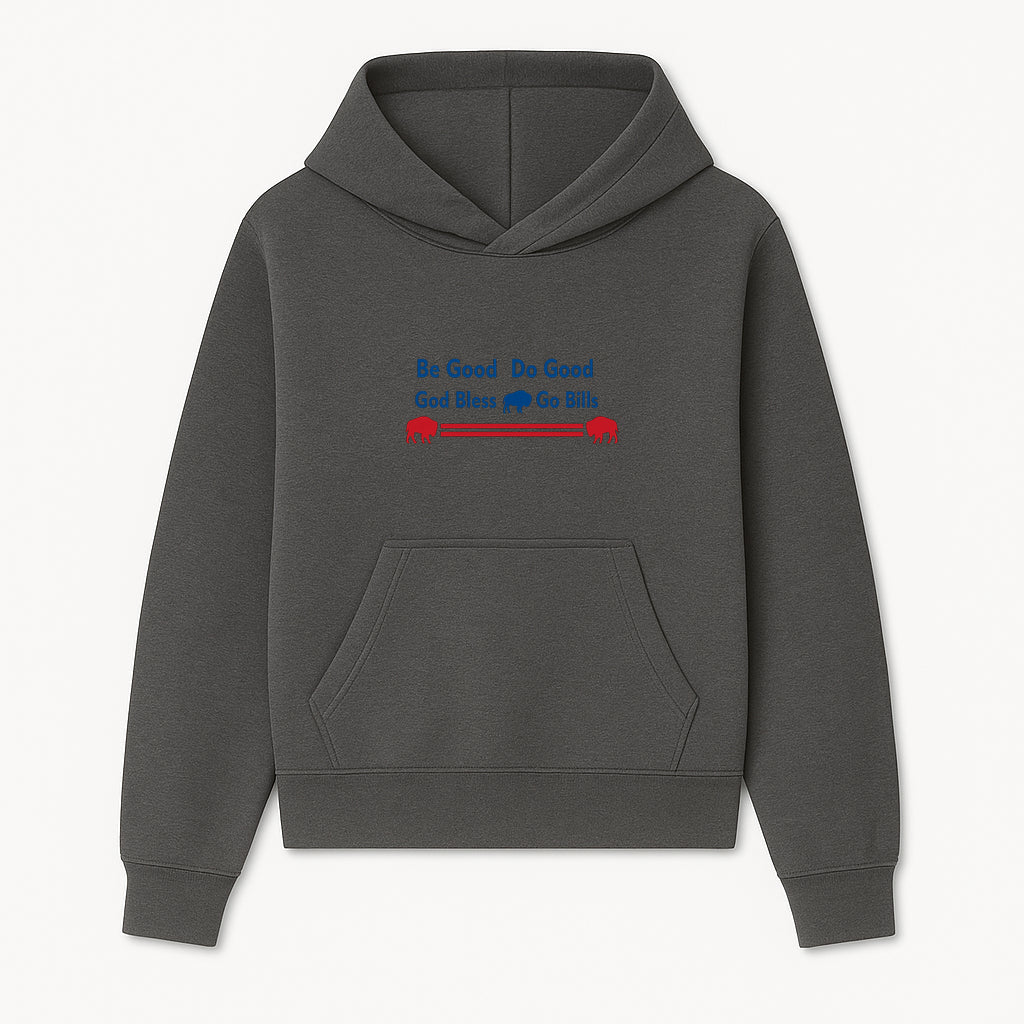 Buffalo Bills Motivational Wall Art - Be Good Do Good God Bless Go Bills - Sports Fan Home Decor, Team Spirit Sign - Hoodie 1758559965478.jpg